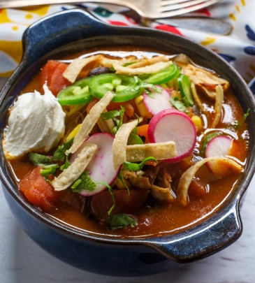 Sopa de tortilla